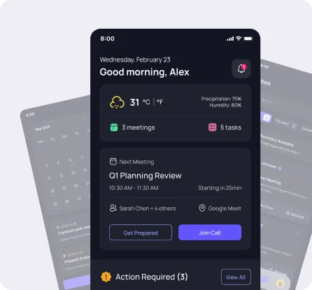 Mobile App Design - Quadiz Service